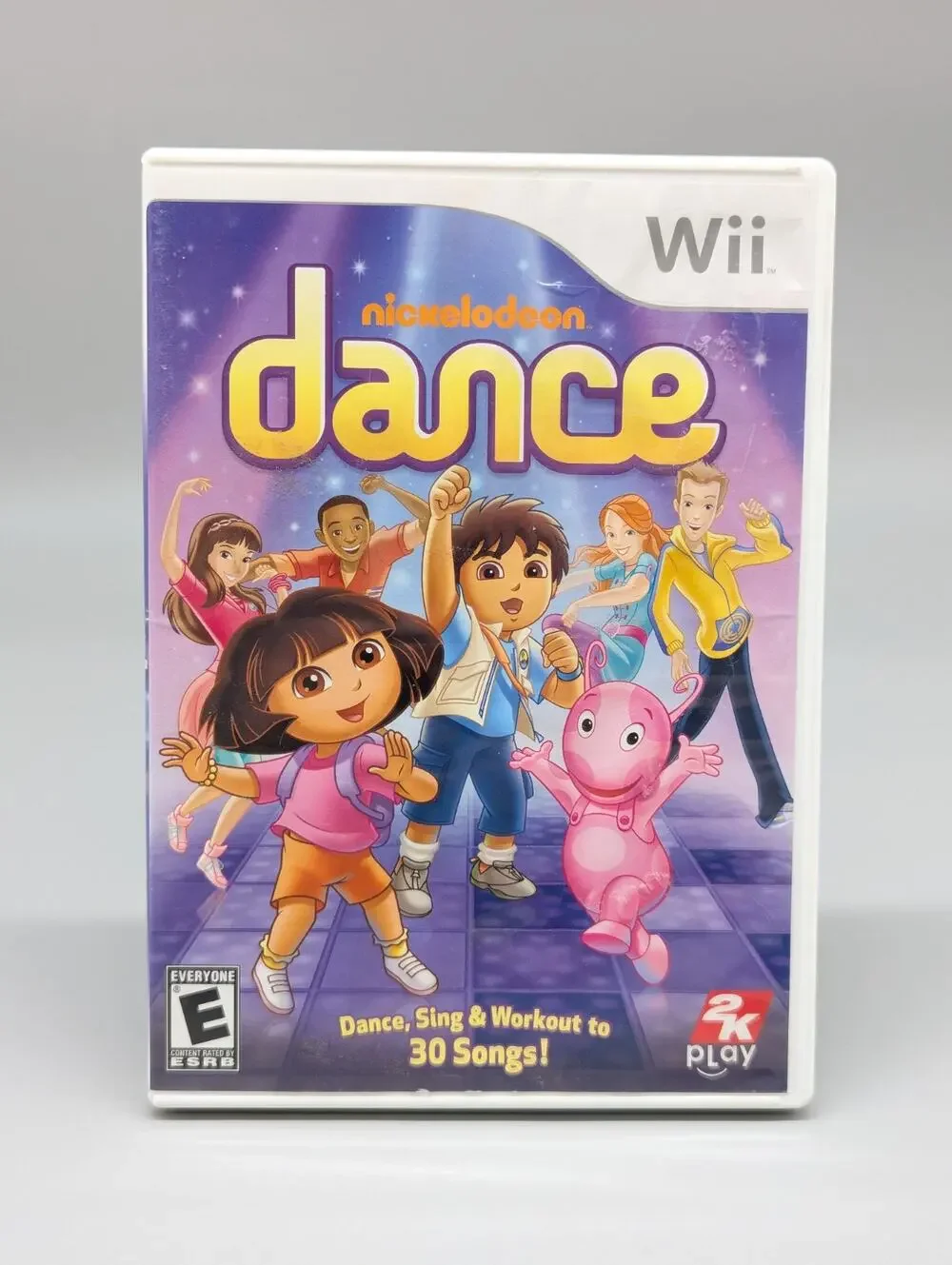 Nickelodeon Dance Nintendo Wii Original Replacement Case & Manual Only No Game